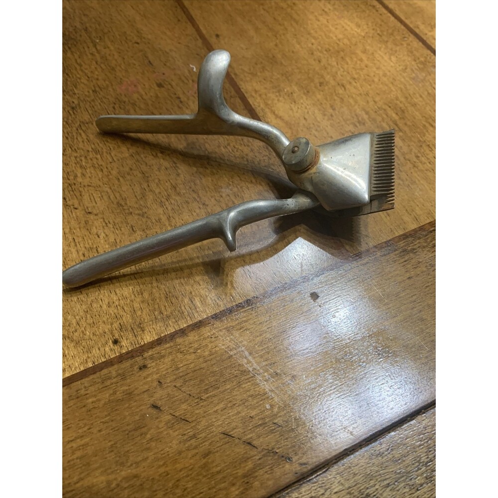 20s ANTIQUE VINTAGE BARBER'S HAIR BEARD CLIPPER TRIMMER CUTTER